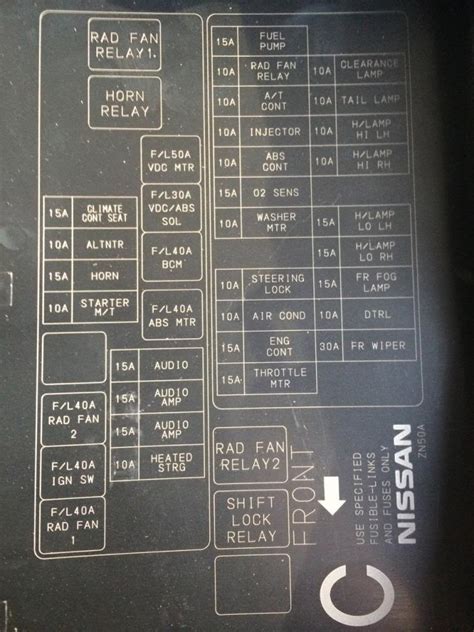 09 nissan maxima power distribution box|2009 maxima fuse diagram.